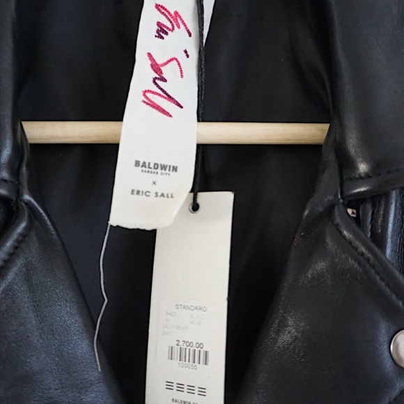Baldwin X Eric Sall Leather Jacket. - Picture 7 of 8